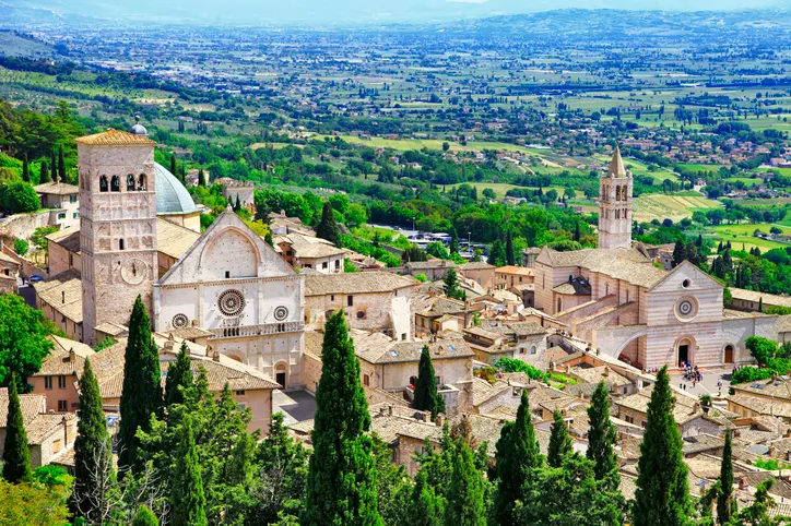 Medieval town of Assisi , Getty Images/iStockphoto