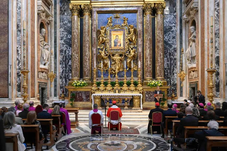 L'altare della Salus Populi Romani nella Basilica di Santa Maria Maggiore