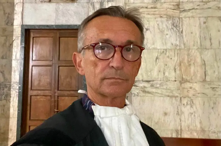 The lawyer Fabrizio Gnocchi.