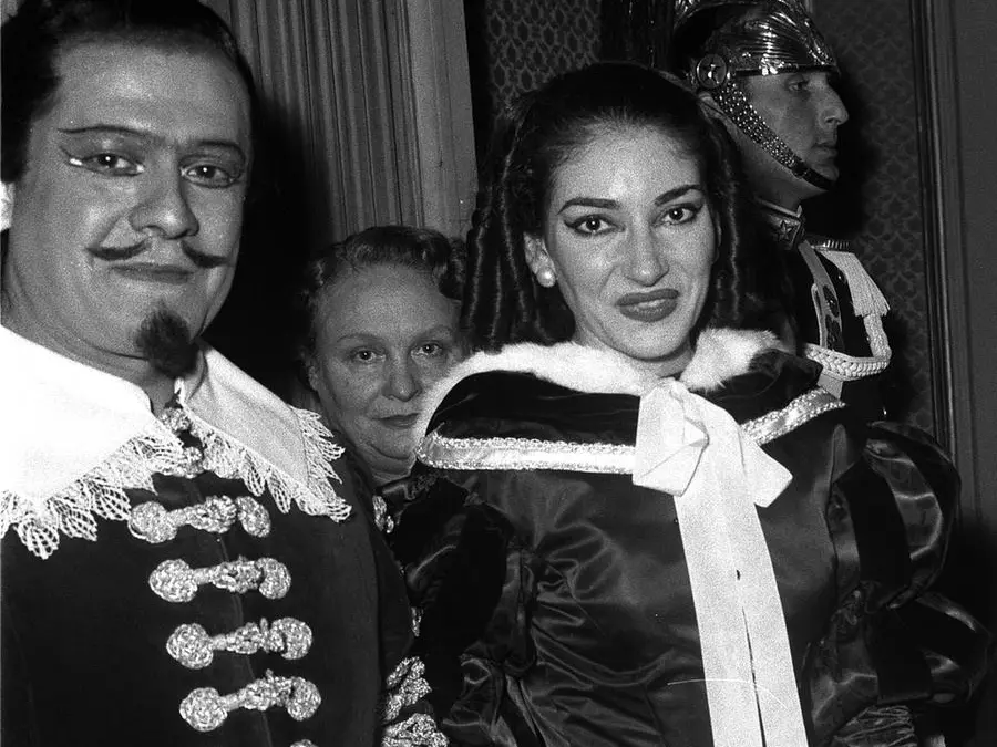 Callas e Di Stefano, la voce ritrovata in un documento storico inedito