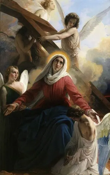 Francesco Hayez, L’Addolorata, 1840 circa, olio su tela