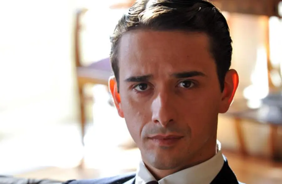 Davide Iacopini in \\\"I segreti di Borgo Larici', fiction trasmessa da Canale 5 nel 2014