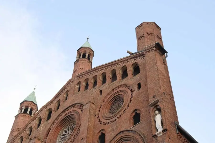 La torretta della Cattedrale di Cremona crollata a causa del nubifragio del 28 agosto , ANSA