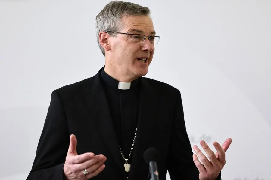 Il vescovo di Munster Heiner Wilmer, presidente della Conferenza episcopale tedesca , EPA