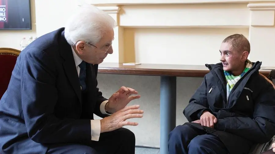 L'incontro tra Sergio Mattarella e un ragazzino malato: il coronamento di un sogno