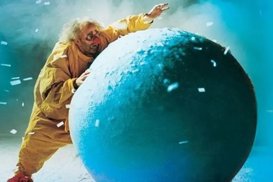 La locandina di Slava\\'s snowshow, al Piccolo Teatro Strehler di Milano