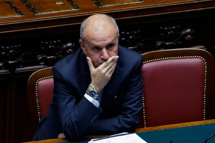 Il ministro della Salute Orazio Schillaci , FABIO FRUSTACI