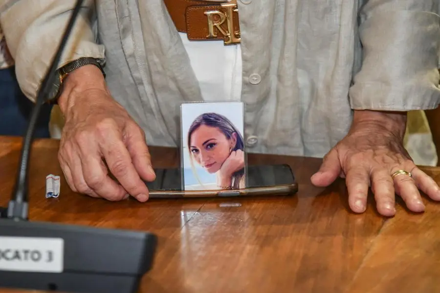 Lettura della sentenza del primo d\\'appello a Alessandro Impagnatiello per lomicidio di Giulia Tramontano, 2025 , ANSA