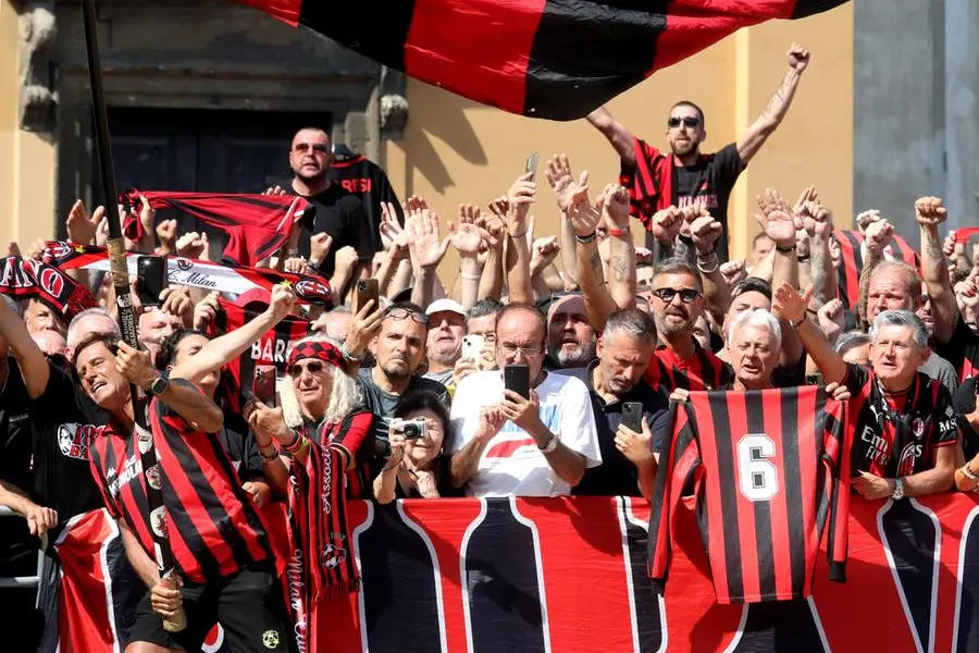 The funeral of Franco Baresi in Milan, 4 August 2026. ANSA/MATTEO BAZZI