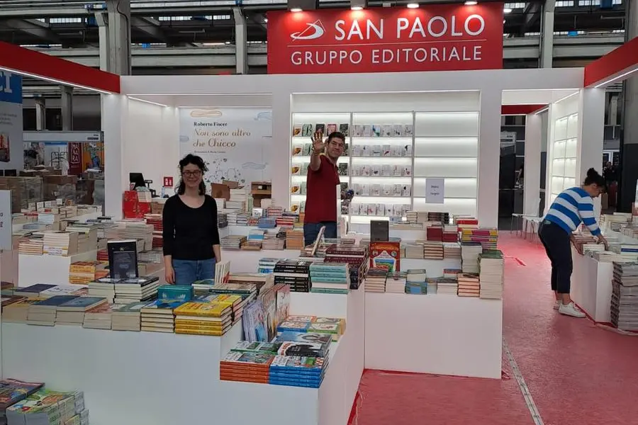 Lo stand San Paolo al Salone del Libro di Torino