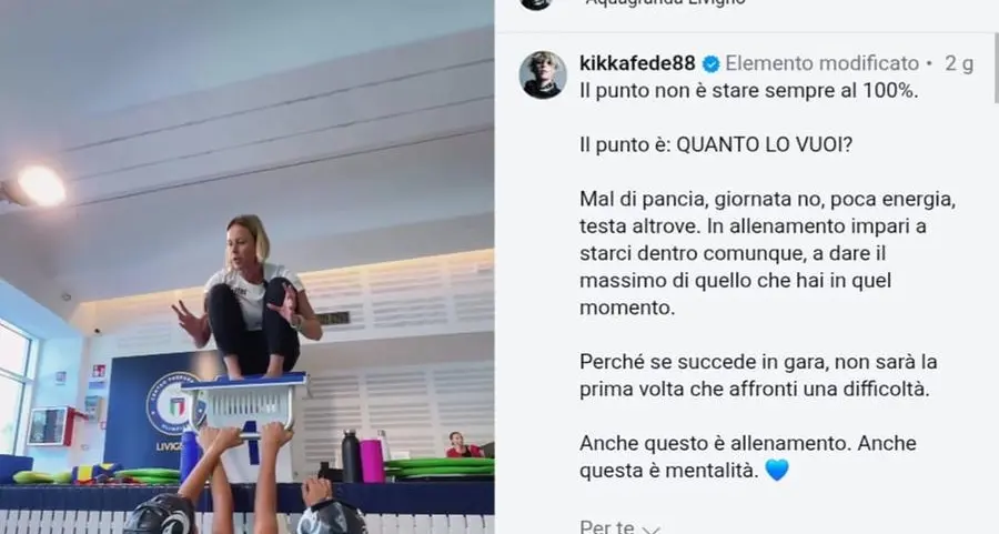 Federica Pellegrini e la gara con la febbre. Motivazione sana o messaggio tossico? L’analisi dello psicologo dello sport