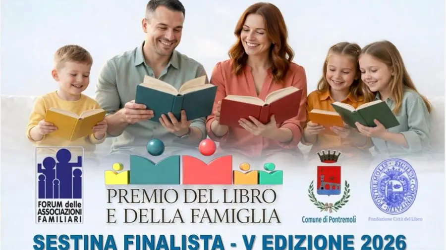 Ecco la sestina della V edizione del premio “Pontremoli città del Libro e della Famiglia”