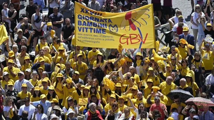 In Piazza San Pietro il 3 maggio per dire basta agli abusi sui bambini