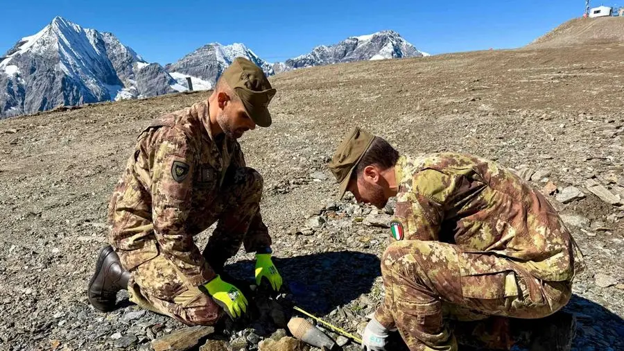 Cosa dicono gli oltre 250 ordigni della Grande Guerra rimossi dalle Dolomiti