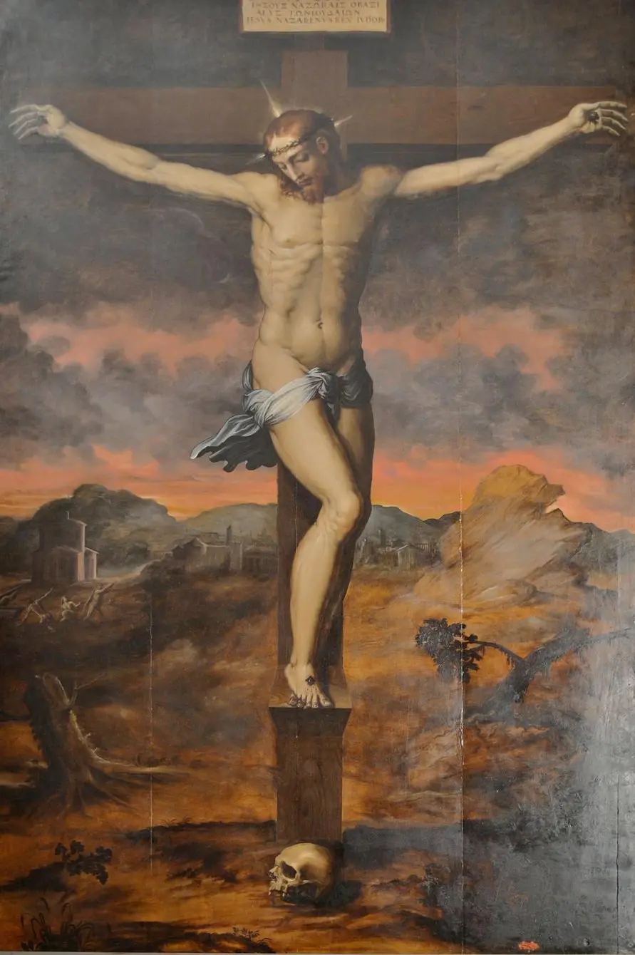 La Crocifissione, di Giorgio Vasari.
