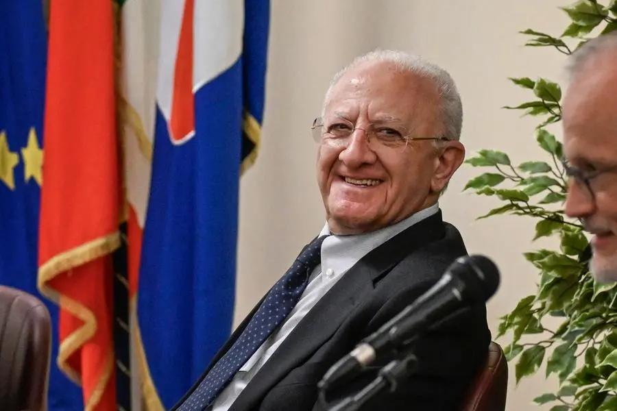 Vincenzo De Luca. , ANSA