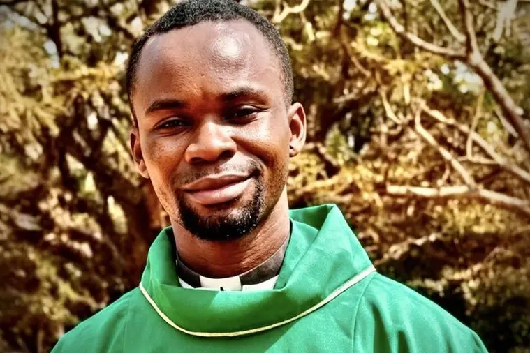 Padre Cr\\u00E9pin Martial Monga, 30 anni, ucciso nella Repubblica Centrafricana il 29 giugno scorso