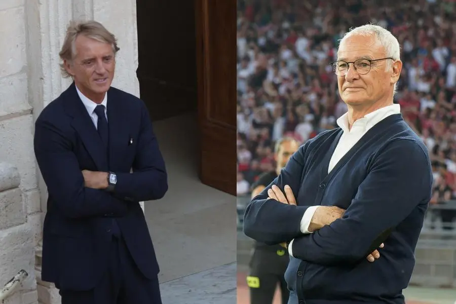 Roberto Mancini nominato Ct e Claudio Ranieri nuovo direttore tecnico