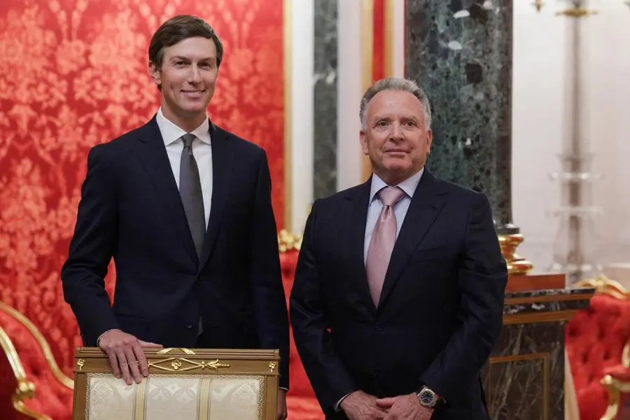 Jared Kushner e Steve Witkoff a Mosca il 5 settembre. , via REUTERS