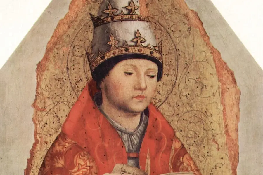 Antonello da Messina, San Gregorio Magno, 1470-1475 circa, Palermo, Galleria regionale della Sicilia di Palazzo Abatellis