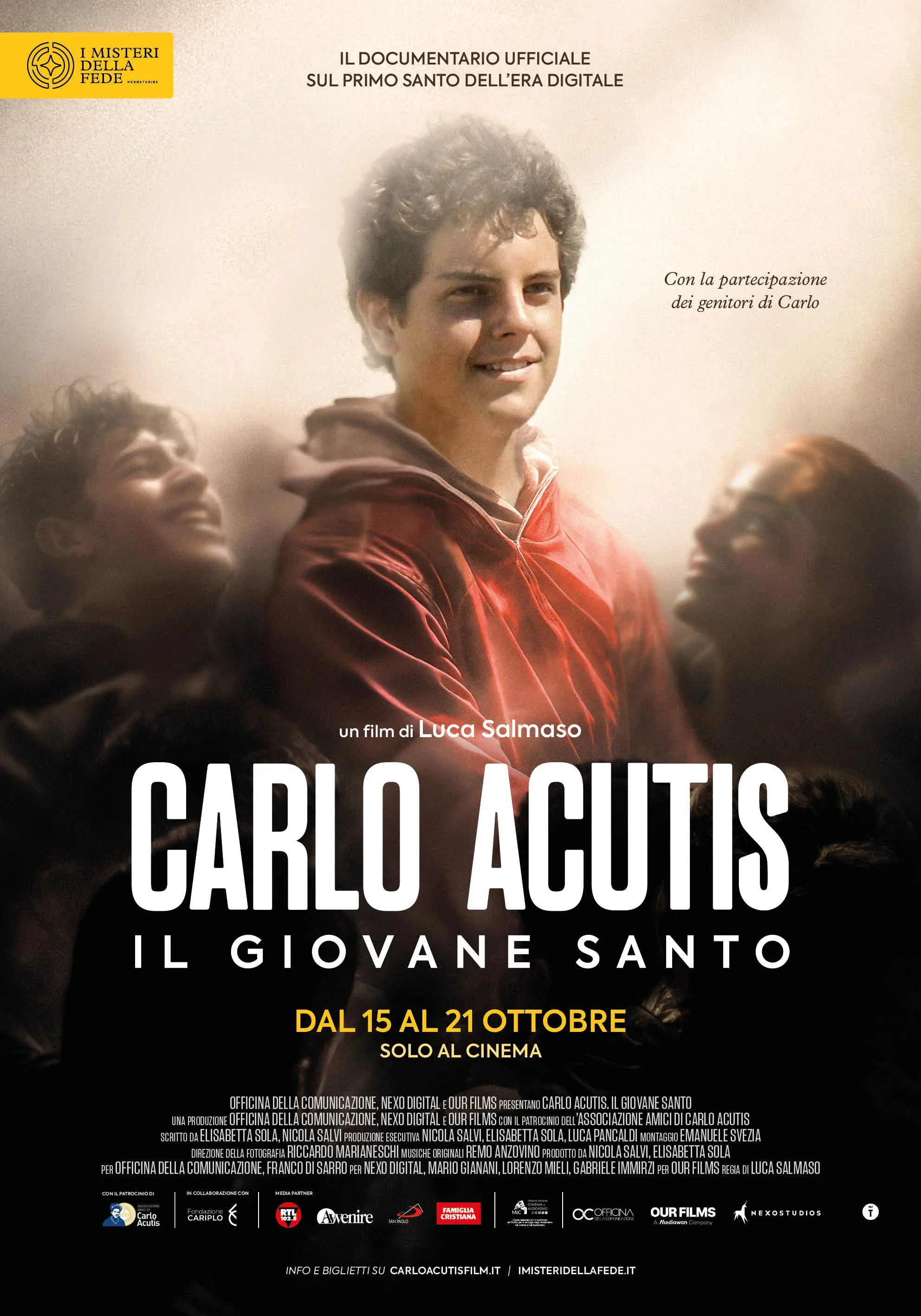 Al cinema arriva il documentario su San Carlo Acutis