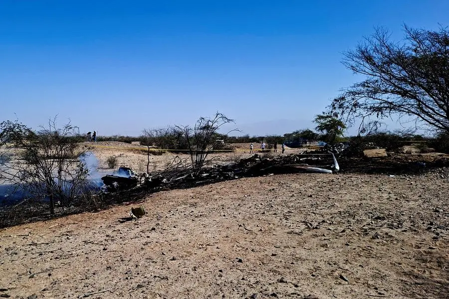 Le prime immagini dell\\'incidente aereo in Per\\u00F9 , REUTERS