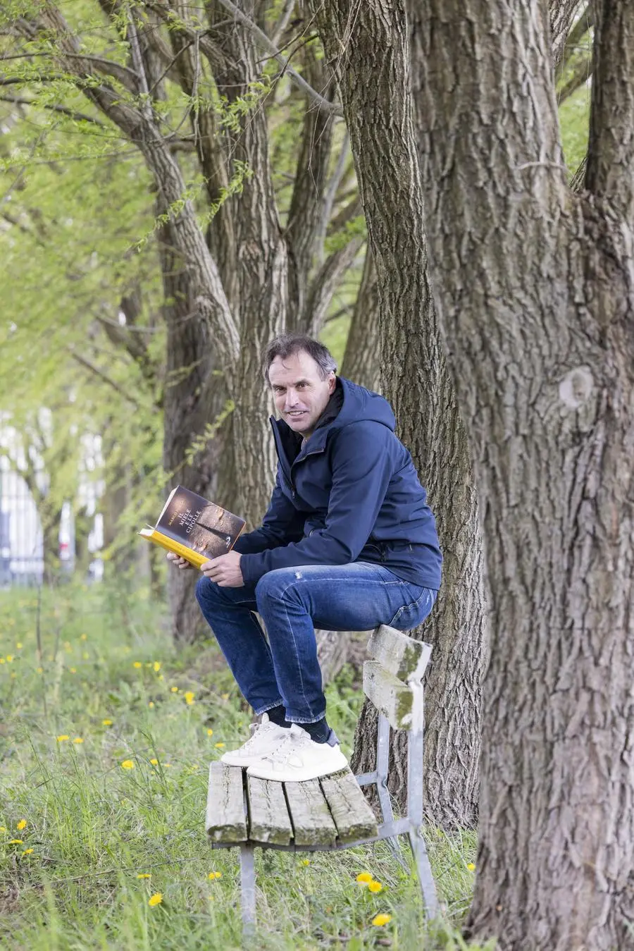 Padua, 22 March 2026. Don Marco Pozza in front of the Padua prison. Padua, March 22, 2026. Father Marco Pozza in front of the Padua prison.