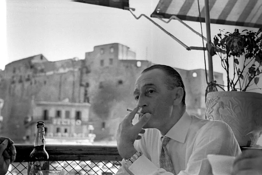 An image of the exhibition Totò and his Naples set up at Palazzo Reale to celebrate the inseparable bond between the great actor and the city on the occasion of the celebrations for the 2500th anniversary of the foundation of Naples