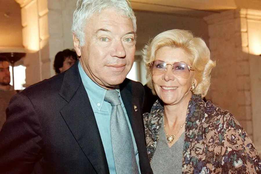 Nicola Pietrangeli e Lea Pericoli nel 1997