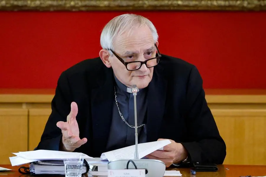 Il cardinale Matto Zuppi, presidente della Cei. , ANSA