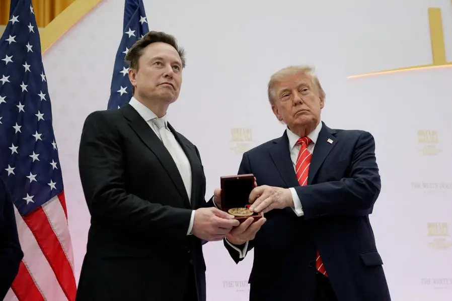Elon Musk con Donald Trump. , REUTERS