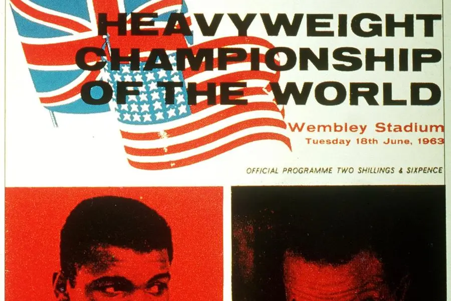 Boxing - Boxing Poster Poster Promoting the Eliminating Contest Between Cassius Clay and Henry Cooper Mandatory Credit:Action Images Muhammad Ali