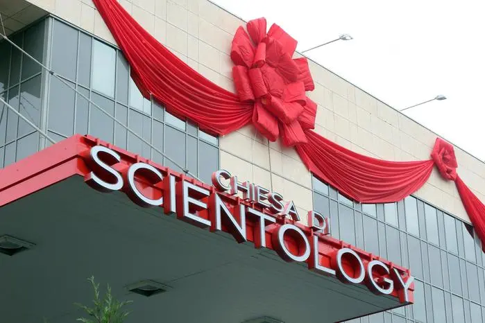 The building in viale Fulvio Testi in Milan which houses the Scientology headquarters inaugurated on 29 October 2015. ANSA / MATTEO BAZZI
