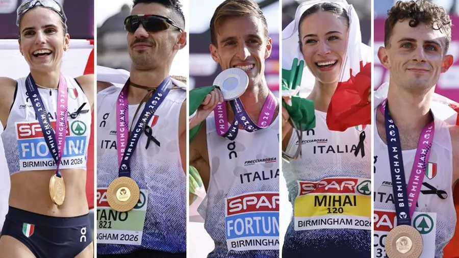 Italia regina agli Europei: tutte le medaglie azzurre tra atletica e sport acquatici