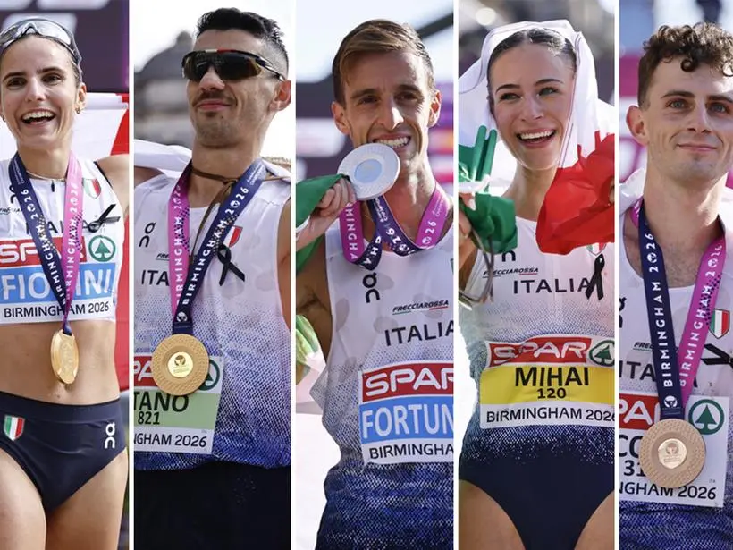 Italia regina agli Europei: tutte le medaglie azzurre tra atletica e sport acquatici