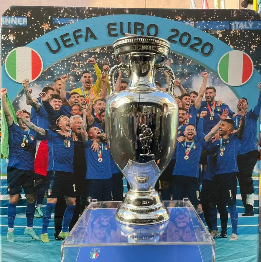 La Nazionale italiana vince gli Europei l'11 luglio 2021.