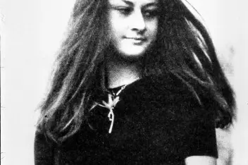 BACK: KIDNAPPING OF CRISTINA MAZZOTTI - IN THE PHOTO THE VICTIM CRISTINA MAZZOTTI