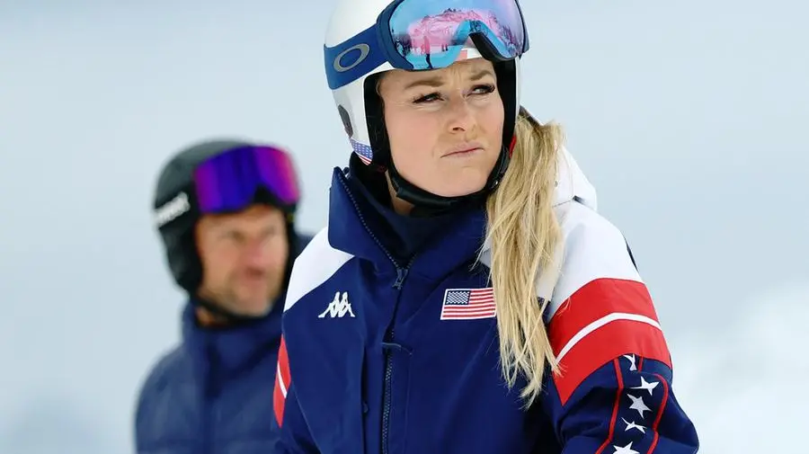 Lindsey Vonn schiacciata tra due opposte forme di coraggio