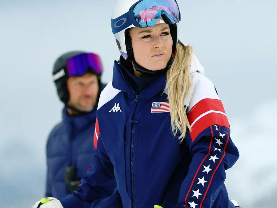 Lindsey Vonn schiacciata tra due opposte forme di coraggio