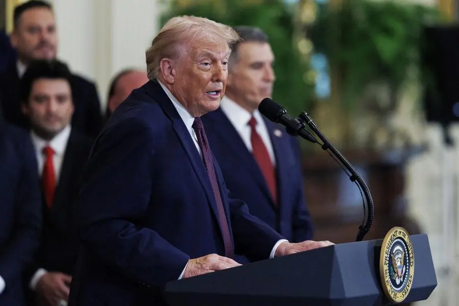 Il presidente degli Stati Uniti Donald Trump