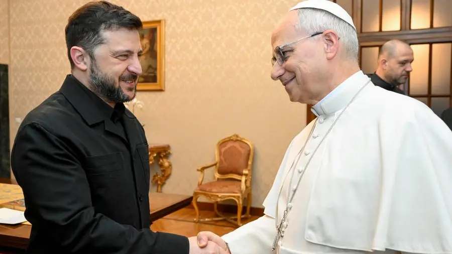 Zelensky dal Papa per chiedere sostegno per l’Ucraina