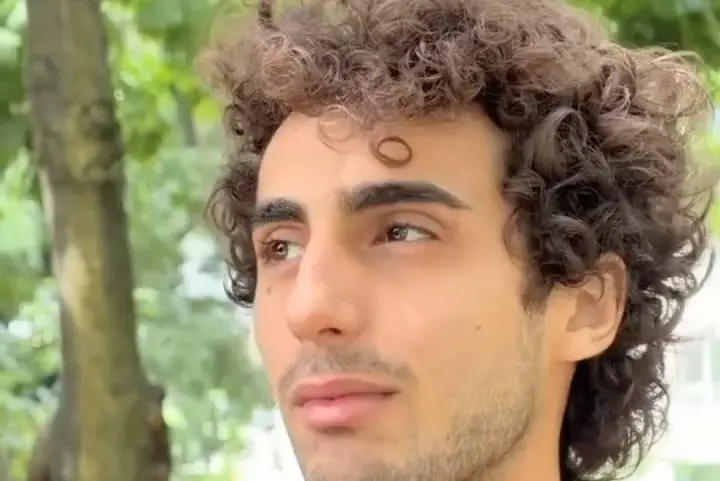 Davide Simone Cavallo, in un fermoimmagine del video di Famigliacristiana.it