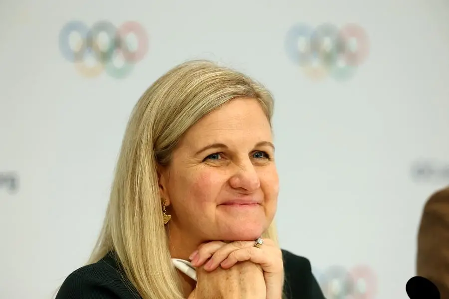La Presidente Cio Kirsty Coventry , REUTERS