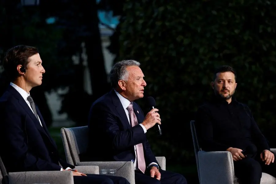Witcoff e Kushner a Kyiv con Volodymyr Zelensky.