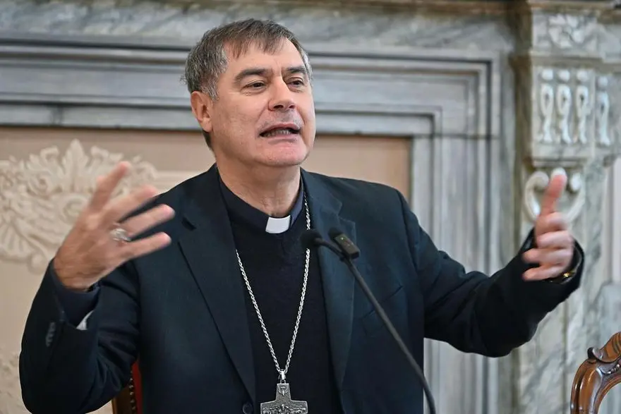 L\\'arcivescovo di Torino, il cardinale Roberto Repole , ANSA