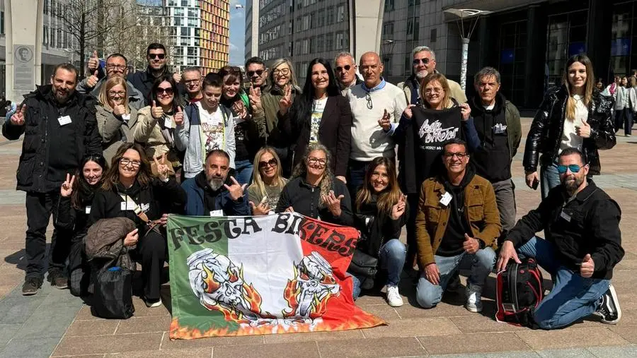 La Festa Bikers di Cologno al Serio al Parlamento Europeo nel segno della comunità e solidarietà