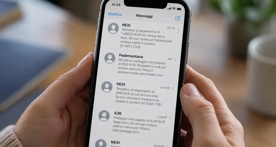 Attenzione alle truffe via SMS: dai falsi pagamenti Nexi ai pedaggi. Come capire se vogliono ingannarci?