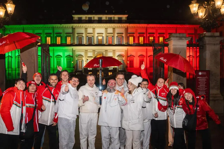 Nico Acampora con i ragazzi di PizzAut