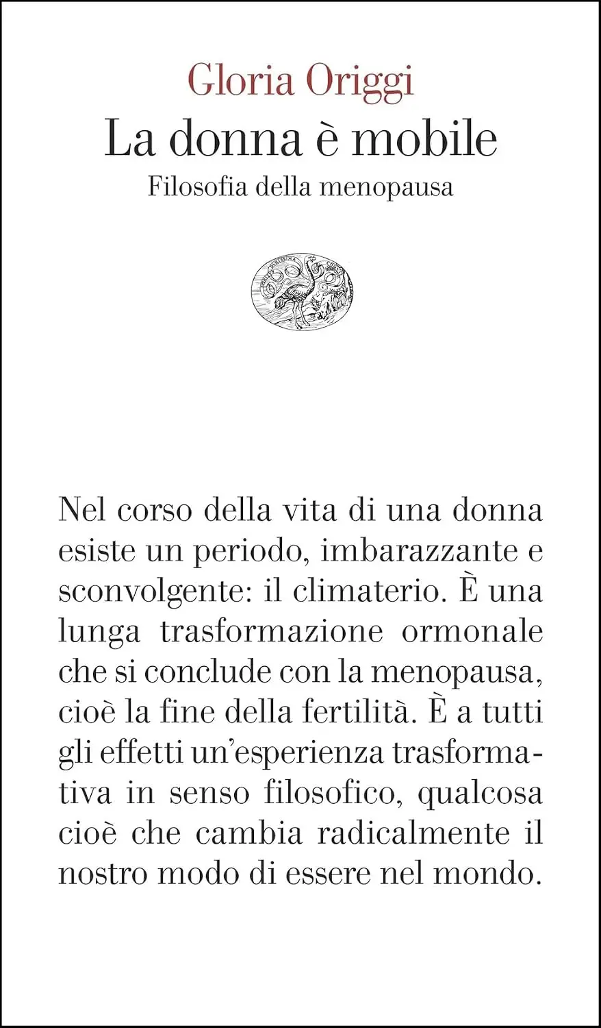 La copertina del saggio edito Einaudi
