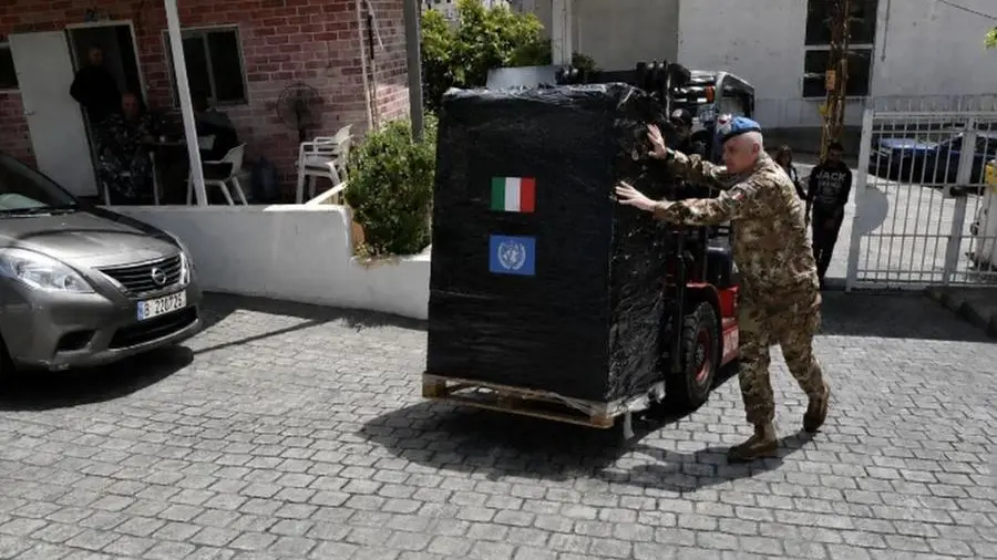Libano. Grazie al contingente italiano Unifil due tonnellate di aiuti arrivano alle popolazioni del Sud